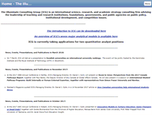 Tablet Screenshot of illuminateconsultinggroup.biz